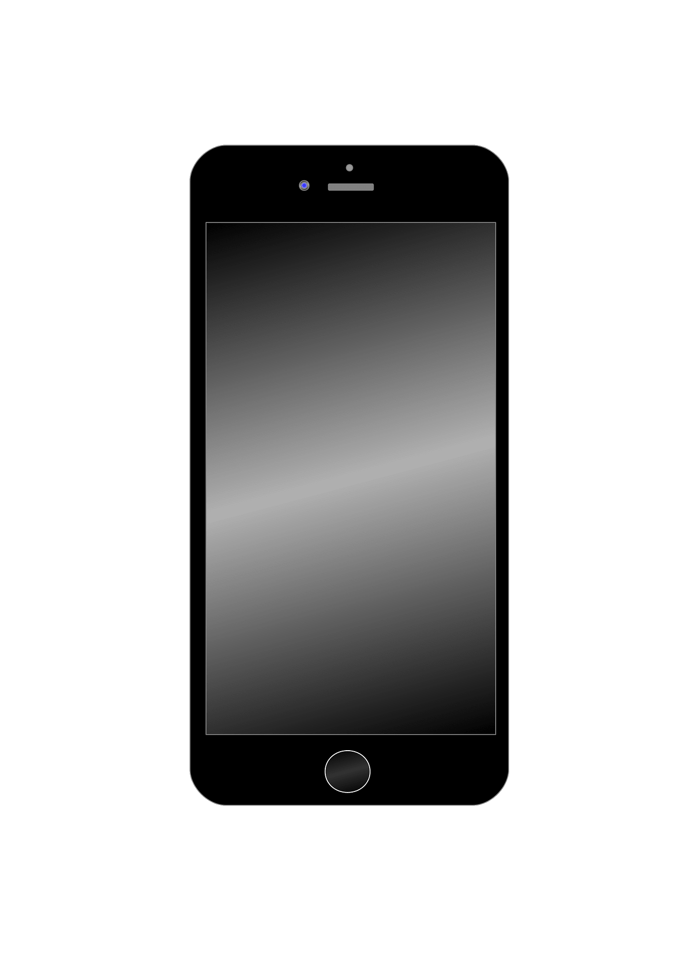 Celular Iphone 6 Preto 128 GB de Armazenamento e 1 GB de Memória