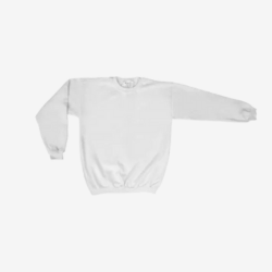Blusa de Frio Branca Simples Lisa Tamanho P (Produto Usado)