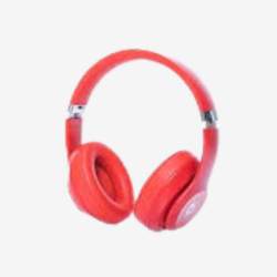 Fone de Ouvido Sem Fio De Cor Vermelho (Produto Usado)