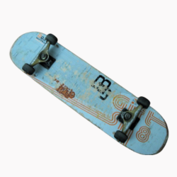 Skate Profissional Azul-claro (Produto Usado)