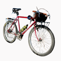 Bicicleta Marca Geesy Cor Vermelha Esportiva 18 Marchas (Produto Usado)
