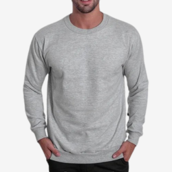 Blusa de Frio Para Adulto Cor Cinza Tamanho G (Produto Usado)
