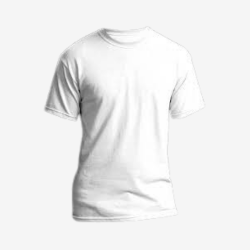 Camiseta Branca Masculina Lisa Tamanho P (Produto Usado)