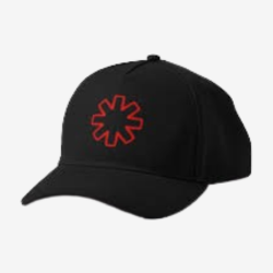 Boné Red Hot Cor Preto Detalhes Vermelhos (Produto Usado)