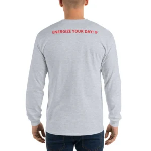 Blusa Fina de Frio Branca "Energize your days"