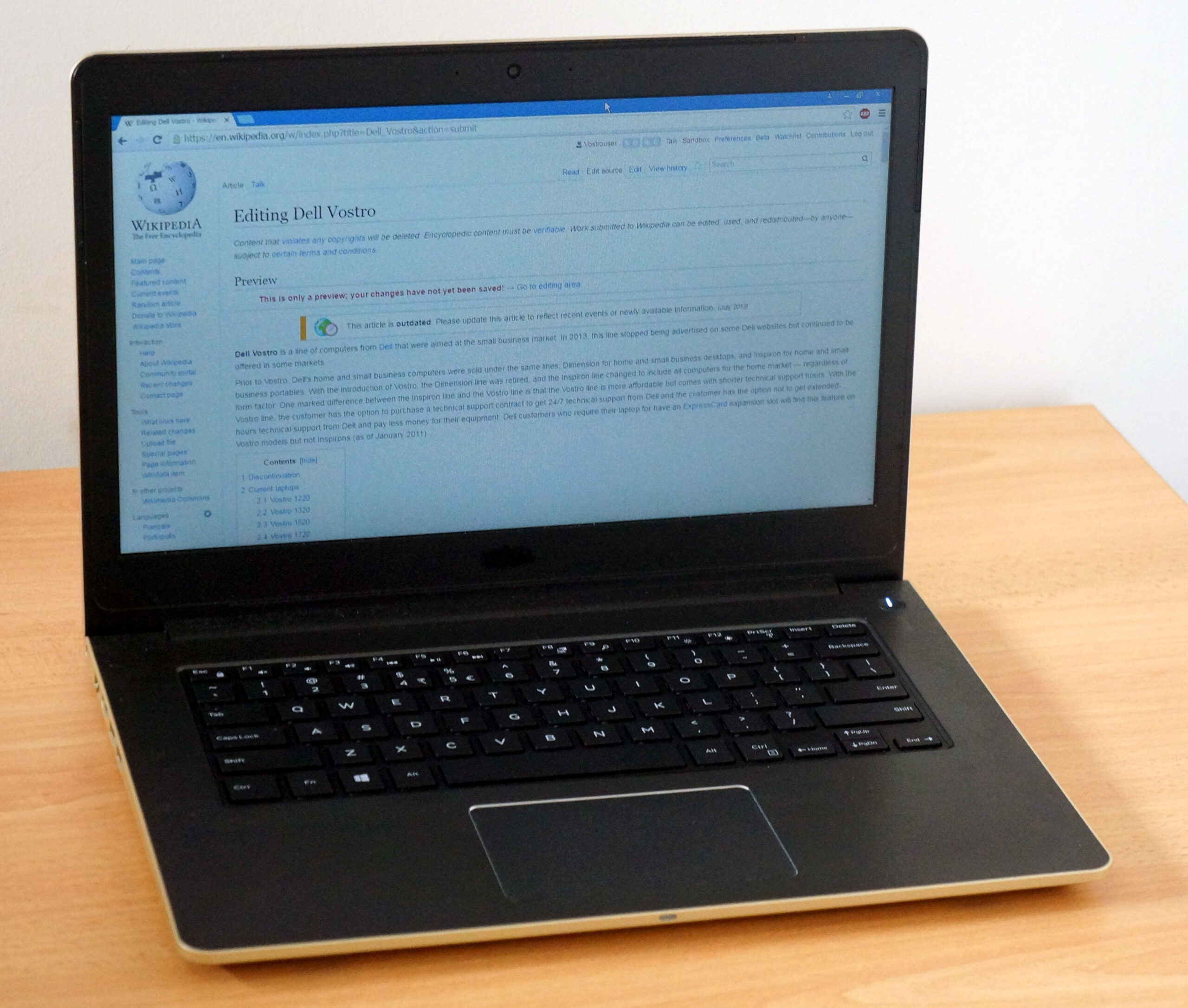 Notebook Dell Vostro 14 5000 Series